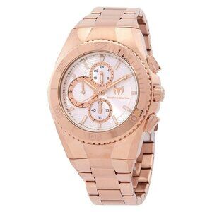 NWT Authentic Technomarine Manta Chronograph Quartz Silver Dial Men's Watch